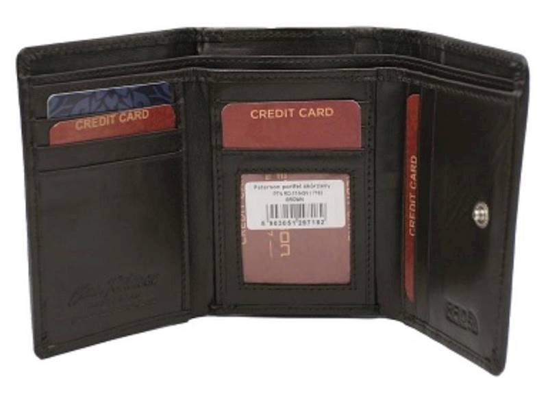 Portfel Damskii PETERSON PTN 7182 BROWN