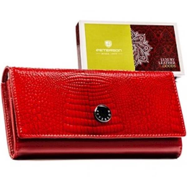Portfel Damski PETERSON PTN 3580 RED