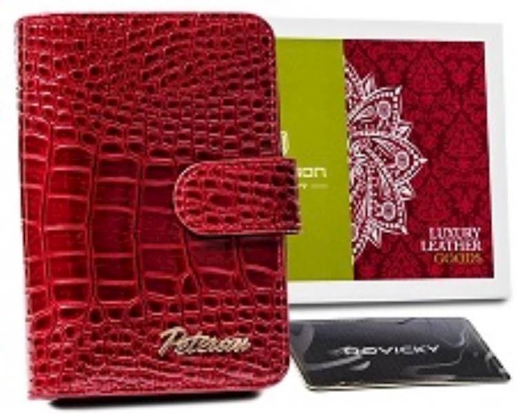 Portfel Damski PETERSON 0738 RED CR-602