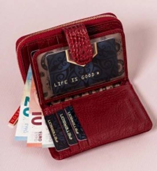 Portfel Damski PETERSON 0738 RED CR-602