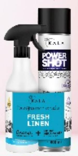 DUO-PAK POWER SHOT600ml+ OLEJEK500ml ŚWIEŻE PRANIE
