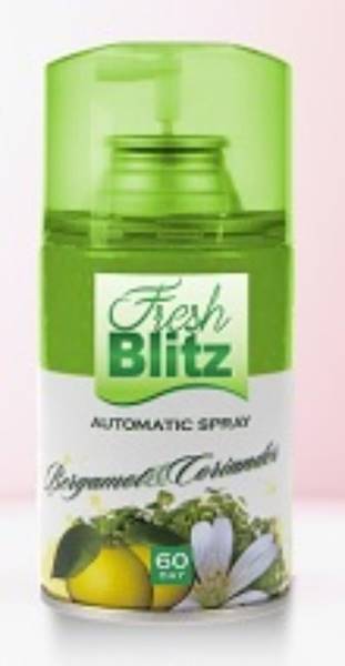 WKŁAD -ODŚWIEŻACZ FRESH BLITZ 260ML BERGAMOTKA/24
