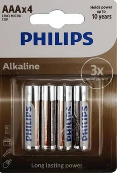 Bateria Philips R3L/4BL ALKAICZNA /SZARA/48
