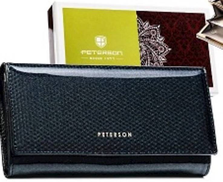 Portfel Damski PETERSON  2121  BLACK