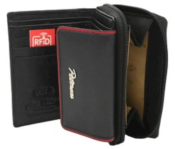 Portfel Damski PETERSON 9597 BLACK/RED