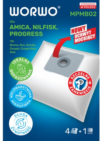 WORWO WORKI MPM / AMICA MPMB-02 1 kpl = 4 szt