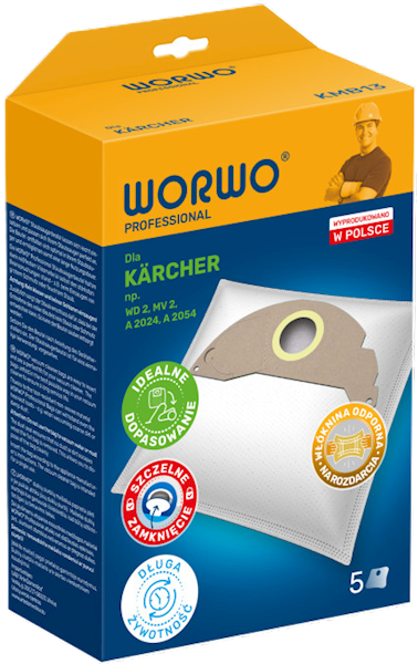 WORWO WORKI KARCHER KMB-13 1 kpl = 5 szt
