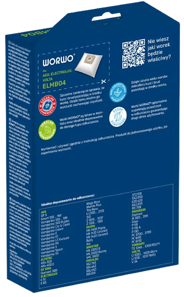 WORWO WORKI ELECTROLUX ELMB-04 4 sztuki