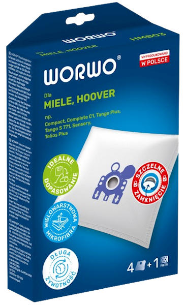 WORWO WORKI HOOVER HMB-03 H-30 4 sztuki