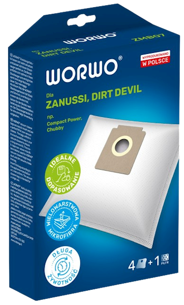WORWO WORKI ZELMER ZMB-07 XS-01Z011 1 kpl = 4 szt