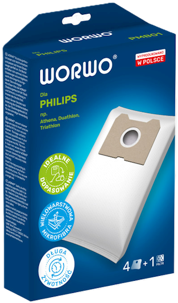 WORWO WORKI PHILIPS ATHENA PMB-01 1 kpl = 4 szt
