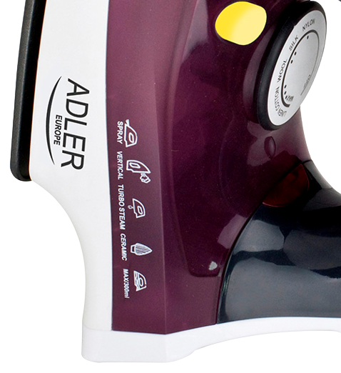 ADLER ŻELAZKO AD-5022 2200W stalowe
