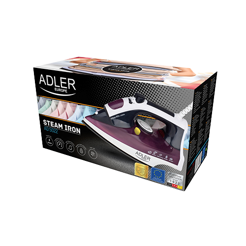 ADLER ŻELAZKO AD-5022 2200W stalowe