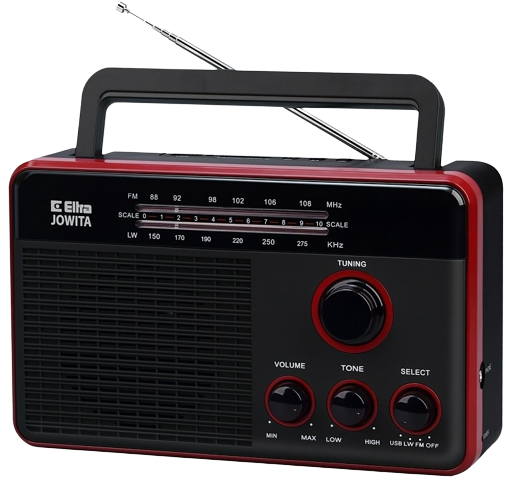 ELTRA RADIO JOWITA USB/SD czarne