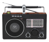 DARTEL RADIO RD-70 USB, MP3, SD jasny brąz