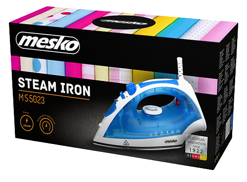 MESKO ŻELAZKO MS-5023 2200W stalowe