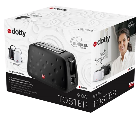 ELDOM TOSTER TO-245B 900W biały