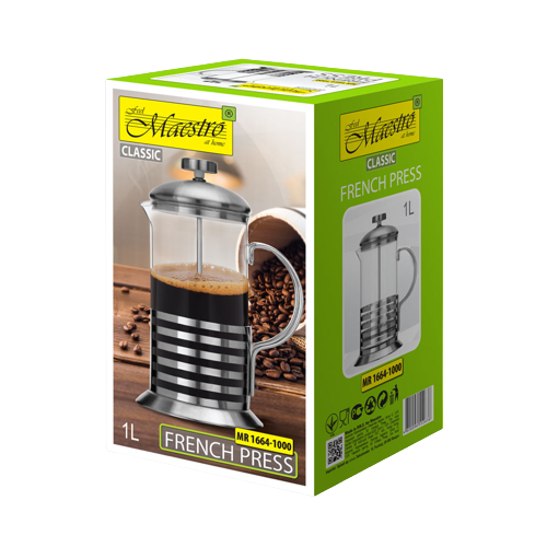 MAESTRO PRASKA DO KAWY HERBATY MR-1664-800 INOX