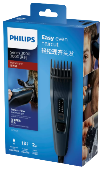 PHILIPS STRZYŻARKA HC-3505 sieciowa