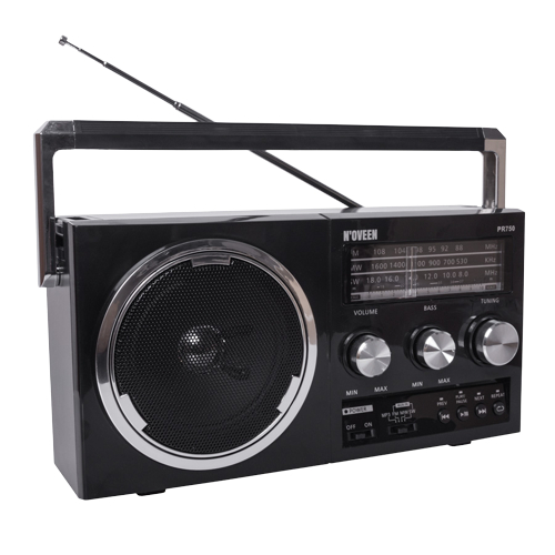 NOVEEN RADIO PR-750 USB, SD, czarne