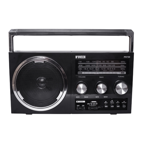 NOVEEN RADIO PR-750 USB, SD, czarne