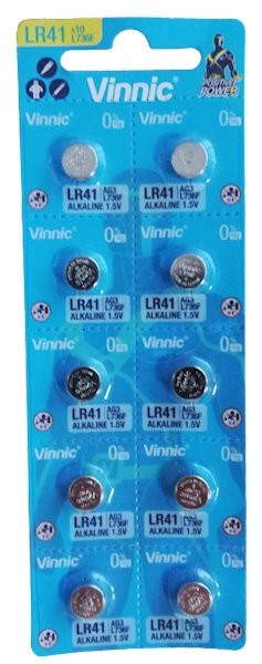 VINNIC BATERIA ALKALICZNA AG-3 / LR41 / L736