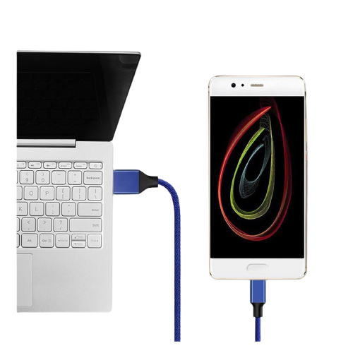 VAYOX KABEL USB-Typ C 1,5m VA-0003 niebieski