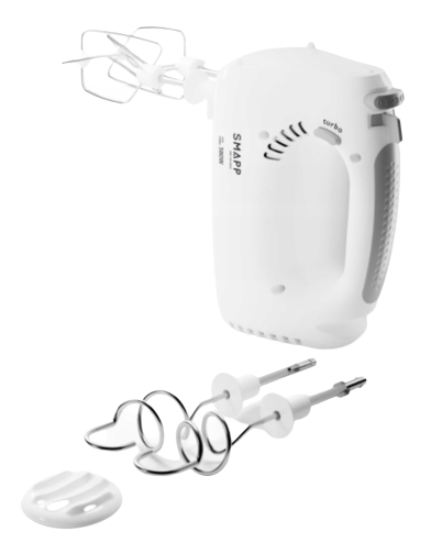 ZELMOTOR SMAPP MIKSER RĘCZNY 451.4 580W biały