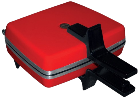 DEZAL GOFROWNICA 301.4 drobna kratka czerwona