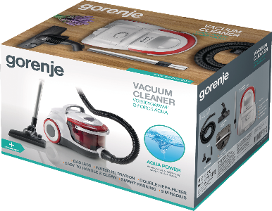 GORENJE ODKURZACZ Z FILTREM WODNYM VCEB-01GAWWF