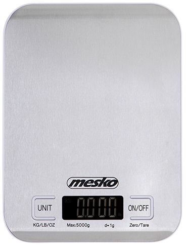 MESKO WAGA KUCHENNA MS-3169 5kg, INOX/biała