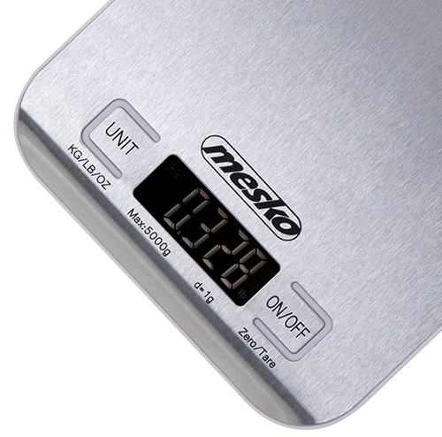 MESKO WAGA KUCHENNA MS-3169 5kg, INOX/biała