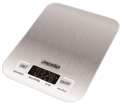 MESKO WAGA KUCHENNA MS-3169 5kg, INOX/biała