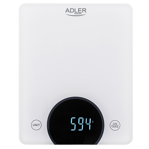 ADLER WAGA KUCHENNA AD-3173W udźwig 10kg biała