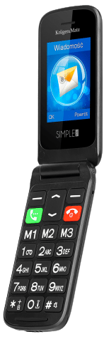 KRUGER&MATZ TELEFON KM-0930 SIMPLE dla seniora