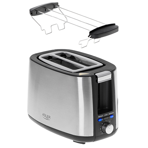 ADLER TOSTER AD-3214 900W INOX