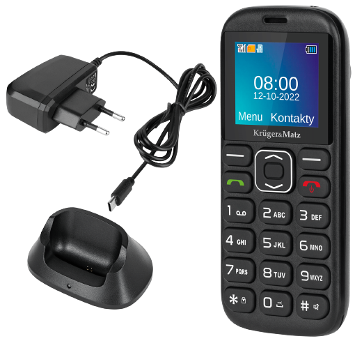 KRUGER&MATZ TELEFON KM-0921 SIMPLE dla seniora