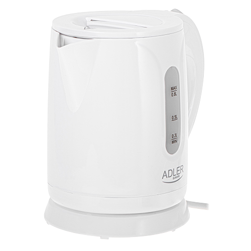 ADLER CZAJNIK AD-1371W 0,8L 850W biały