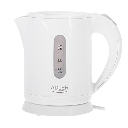 ADLER CZAJNIK AD-1371W 0,8L 850W biały