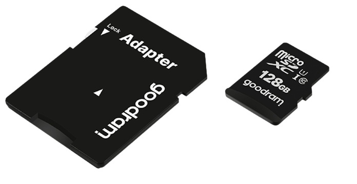 GOODRAM KARTA mikro SD 128GB + adapter