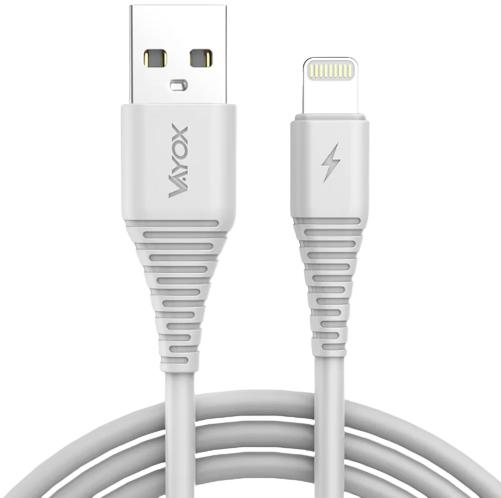 VAYOX KABEL USB-IPHONE 1,0m VA-0057 biały