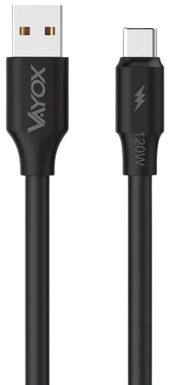 VAYOX KABEL USB-Typ C 1m VA-0121 120W 3A czarn