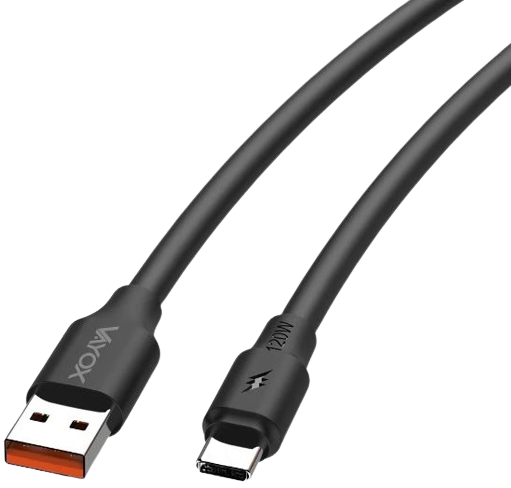 VAYOX KABEL USB-Typ C 1m VA-0121 120W 3A czarn
