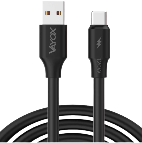 VAYOX KABEL USB-Typ C 1m VA-0121 120W 3A czarn