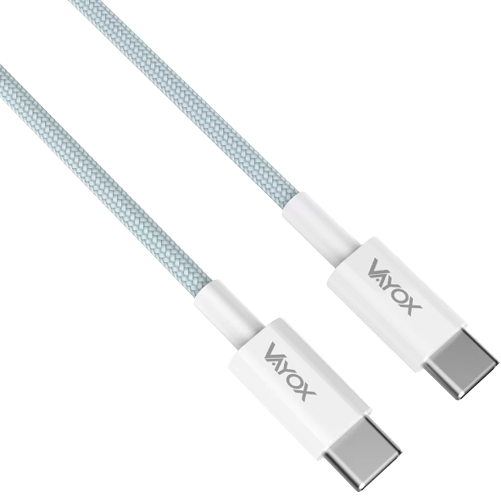 VAYOX KABEL USB C - USB C VA-0105 65W 3A 1m szybki