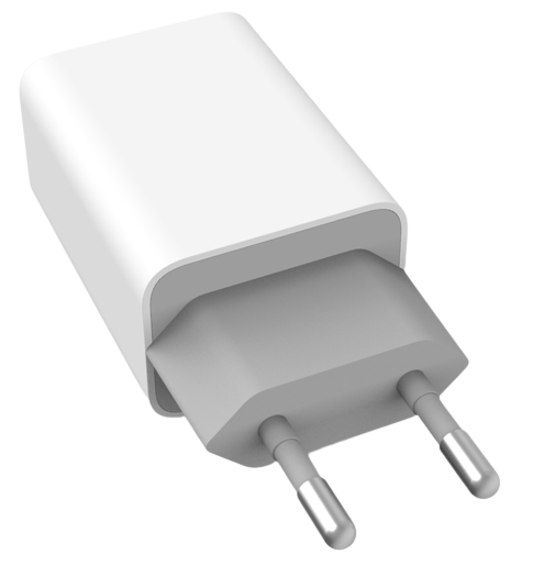 VAYOX ŁAD.SIEC.2xUSB-micro USB VA-0052M 5V 2,1A 1m