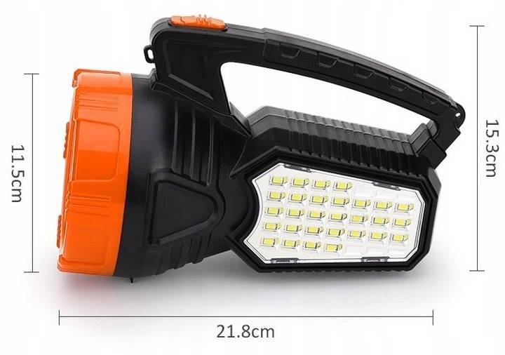 LIBOX LATARKA LB-0168 LED akumulator 1,6/2,8 solar