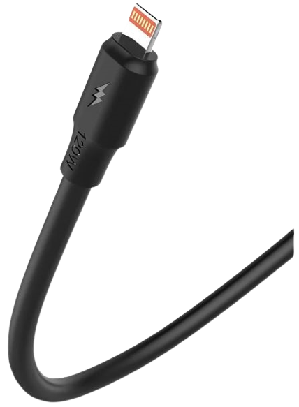 VAYOX KABEL USB-IPHONE 1M VA-0120 120W 3A czarny