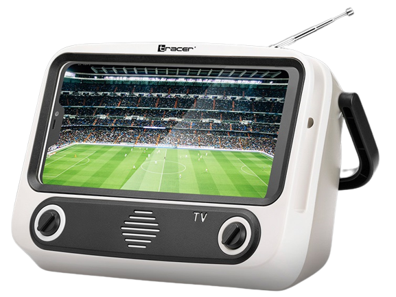 TRACER GŁOŚNIK BT TV-79 POWERBANK FM USB stojak