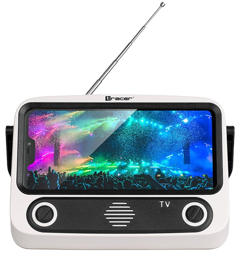 TRACER GŁOŚNIK BT TV-79 POWERBANK FM USB stojak